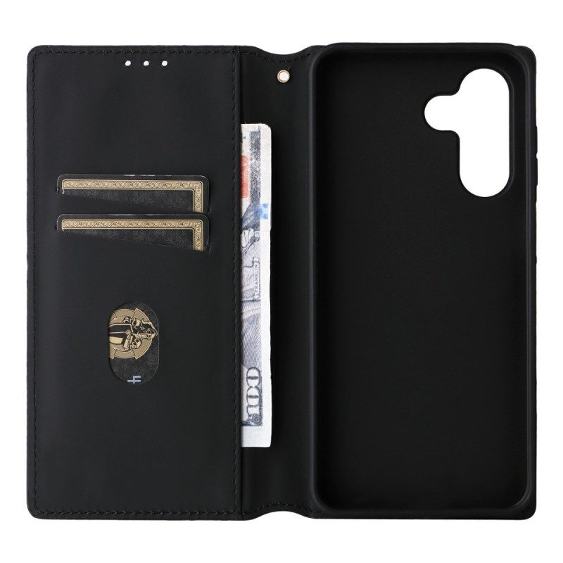 Nahkakotelo Samsung Galaxy A17 4g / 5g Kiiltävä Suojakuori