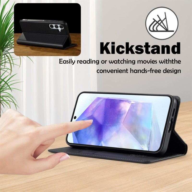 Nahkakotelo Samsung Galaxy A17 4g / 5g Lc.imeeke Suojakuori