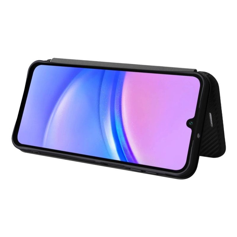 Nahkakotelo Samsung Galaxy A17 4g / 5g Puhelinkuoret Hiilikuitu