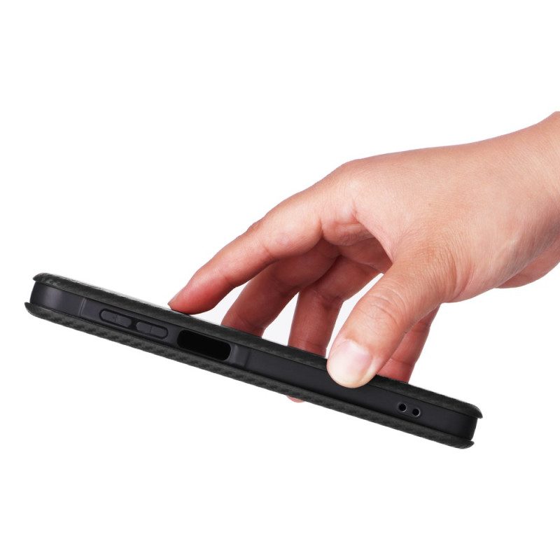 Nahkakotelo Samsung Galaxy A17 4g / 5g Puhelinkuoret Hiilikuitu