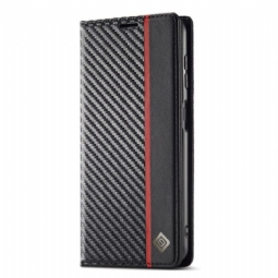 Nahkakotelo Samsung Galaxy A17 4g / 5g Puhelinkuoret Lc.imeeke Hiilikuitu