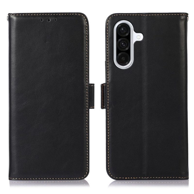 Nahkakotelo Samsung Galaxy A17 4g / 5g Rfid-suojattu Nahka