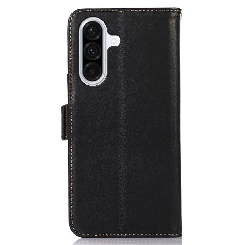 Nahkakotelo Samsung Galaxy A17 4g / 5g Rfid-suojattu Nahka