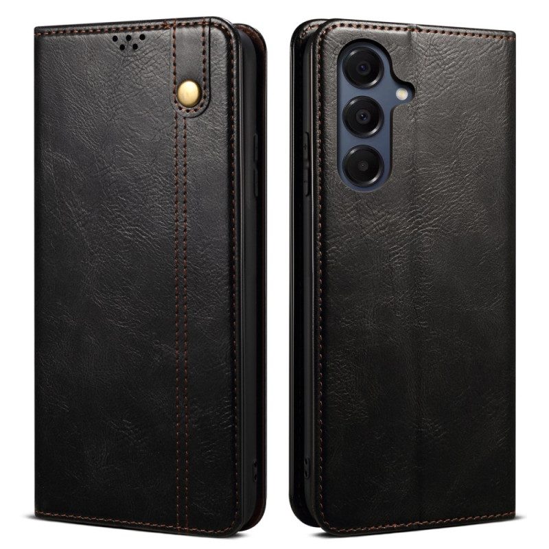 Nahkakotelo Samsung Galaxy A17 4g / 5g Vahattu Keinonahka