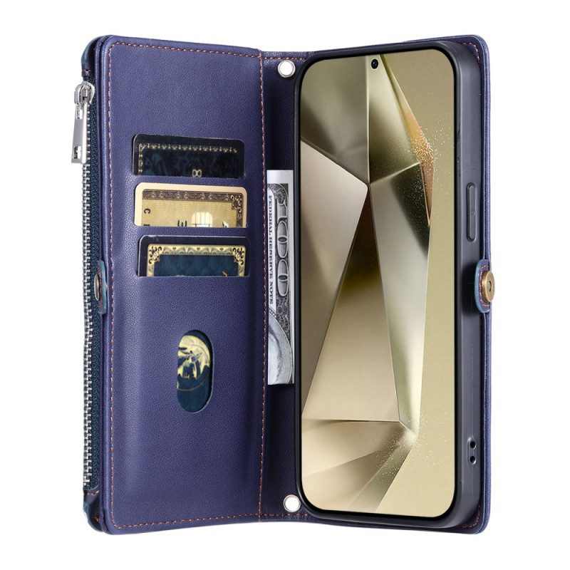 Nahkakotelo Samsung Galaxy A17 4g / 5g Vintage-malli