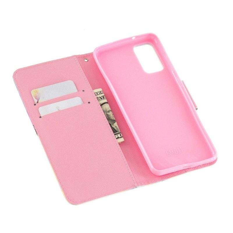Flip Case Samsung Galaxy S20 Plus Hemming Chat-sisältö