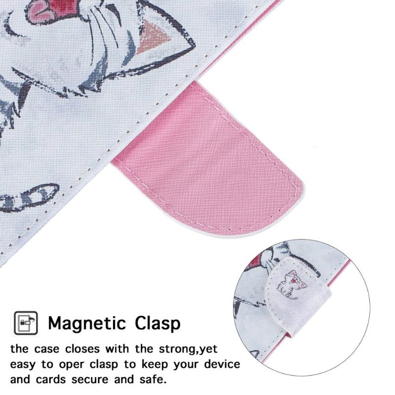 Flip Case Samsung Galaxy S20 Plus Hemming Chat-sisältö