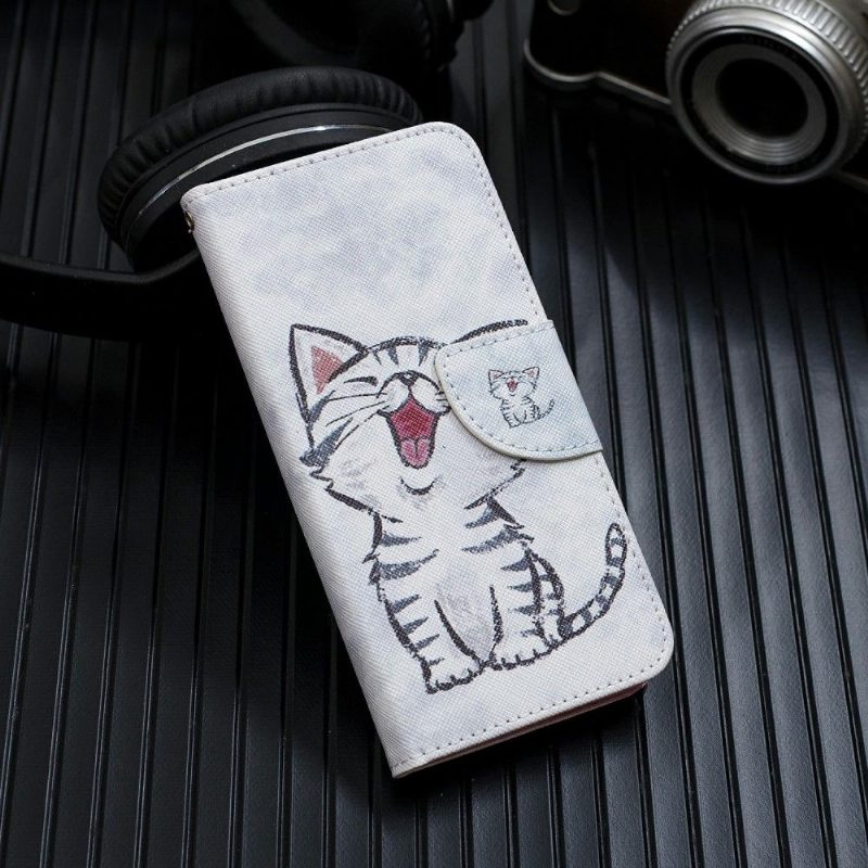 Flip Case Samsung Galaxy S20 Plus Hemming Chat-sisältö