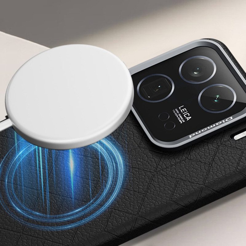 Case Xiaomi 15 Puhelinkuoret Magsafe-yhteensopiva Metallilinssikehyksen Kanssa