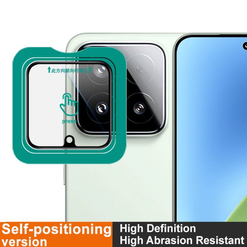 Karkaistusta Lasista Valmistettu Linssisuoja Xiaomi 15 Itseasentoinen