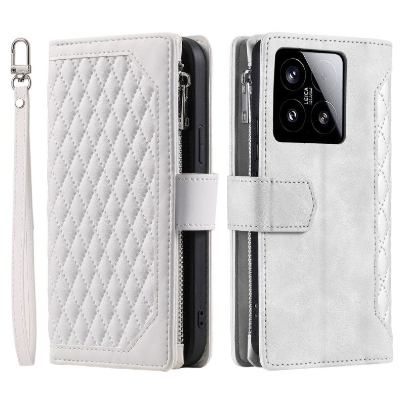 Kotelot Xiaomi 15 Tikattu Lompakko Suojakuori