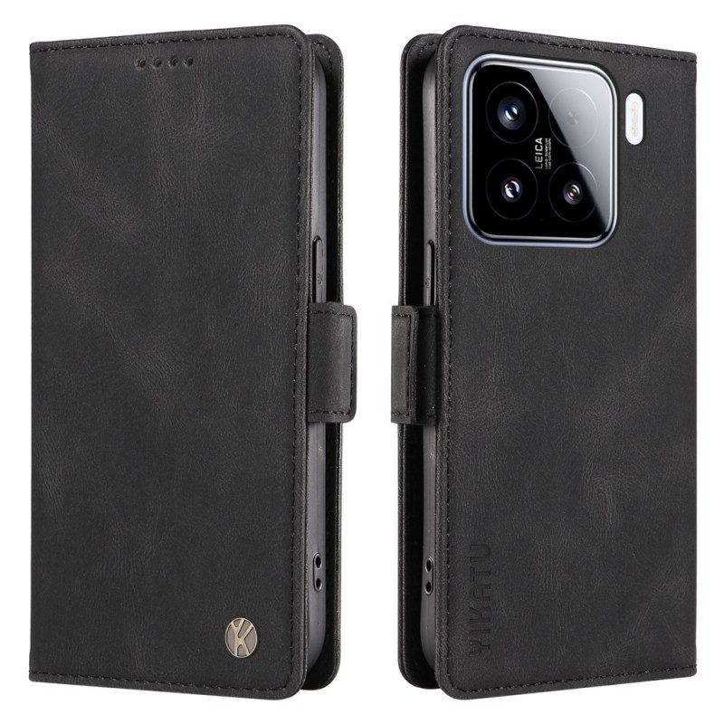 Kotelot Xiaomi 15 Ykatu Mokkanahkaefekti Suojakuori