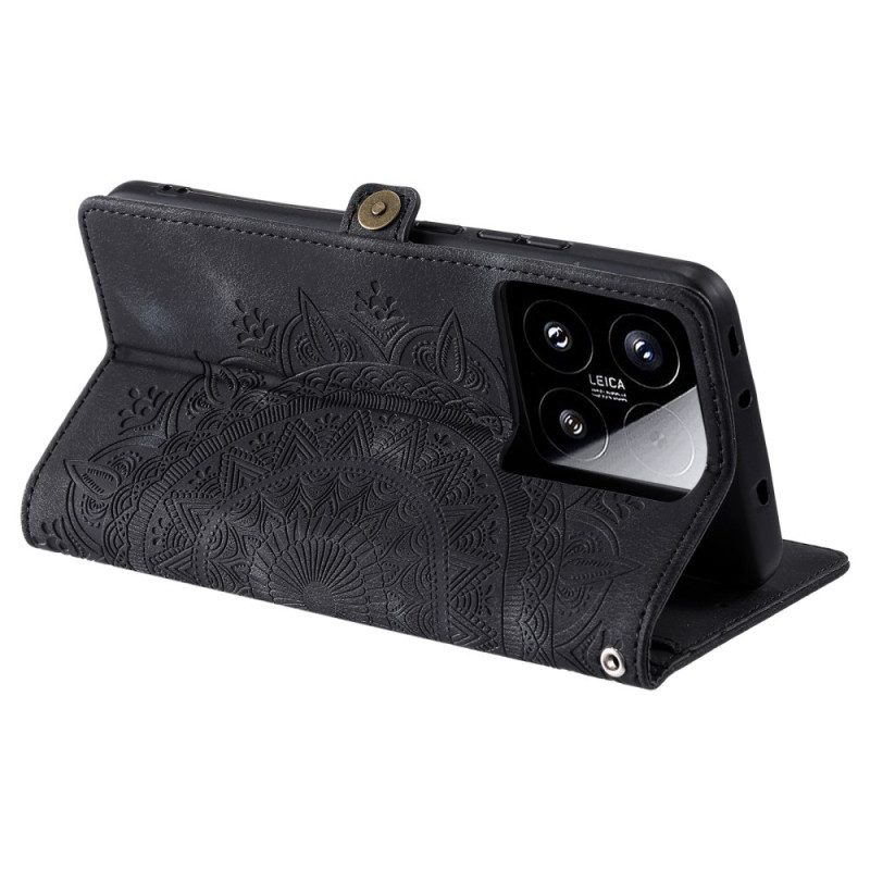 Kuoret Xiaomi 15 Mandala-mokkanahkakuvio