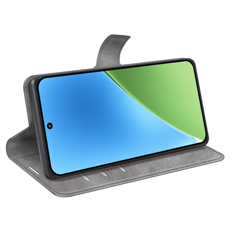 Kuoret Xiaomi 15 Nahkatyylinen