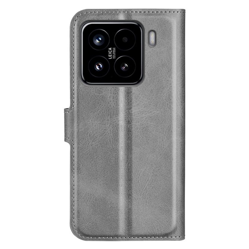 Kuoret Xiaomi 15 Nahkatyylinen