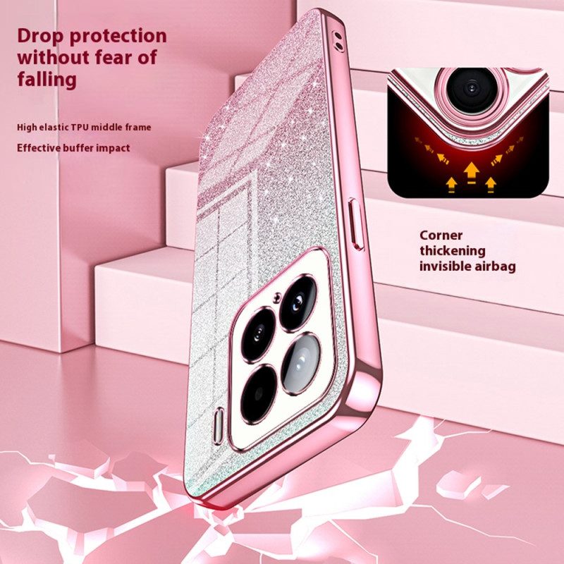 Kuori Xiaomi 15 Liukuvärjätyt Paljetit