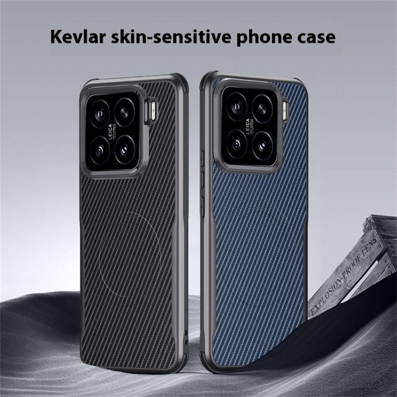 Kuori Xiaomi 15 Magsafe-yhteensopiva Hiilikuitu Suojakuori