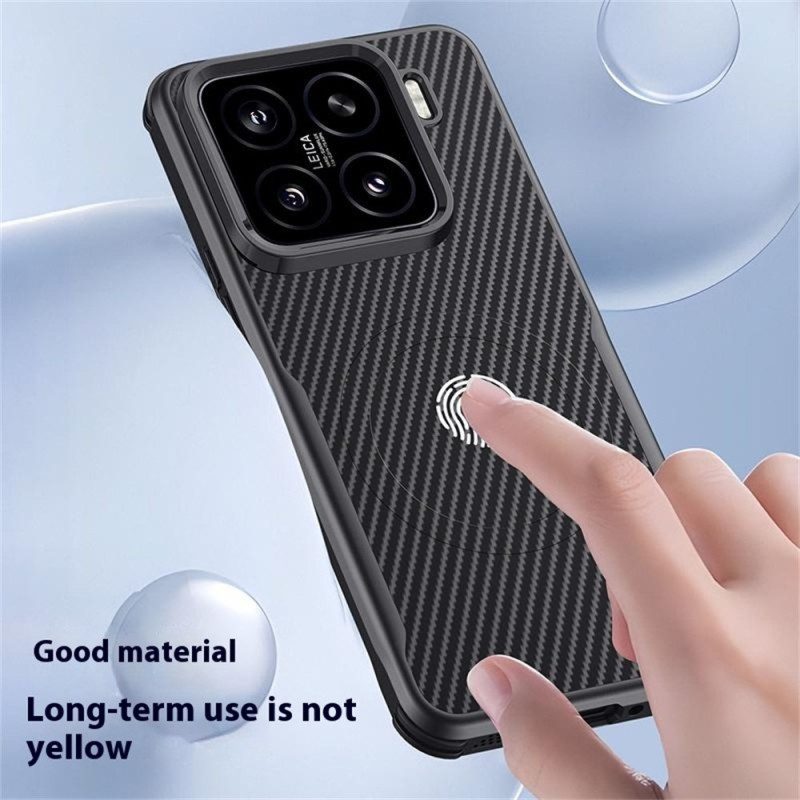 Kuori Xiaomi 15 Magsafe-yhteensopiva Hiilikuitu Suojakuori