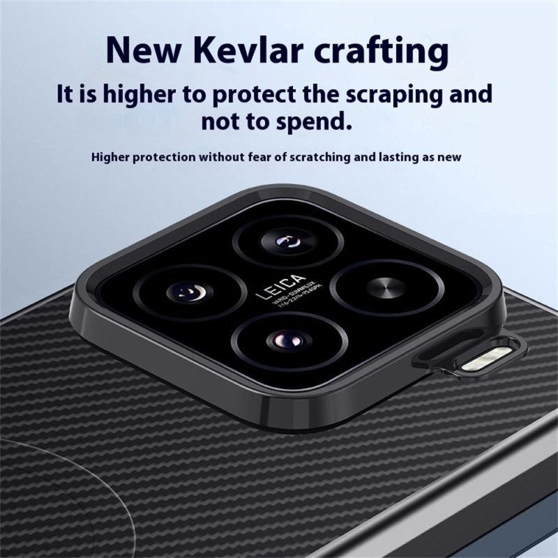 Kuori Xiaomi 15 Magsafe-yhteensopiva Hiilikuitu Suojakuori