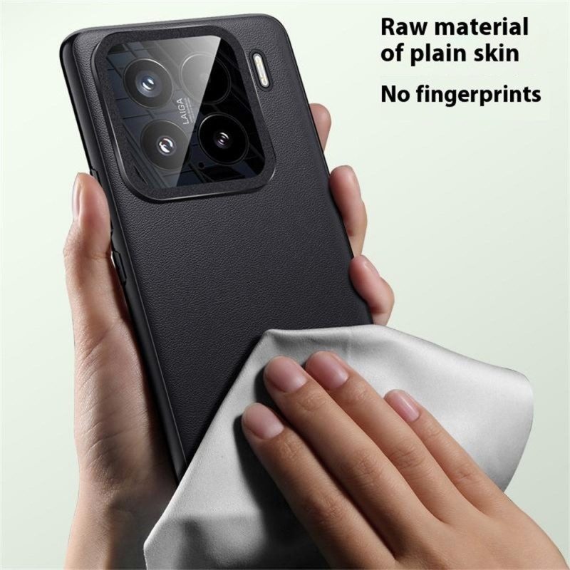 Kuori Xiaomi 15 Magsafe-yhteensopiva Nahkakuvioinen Suojakuori