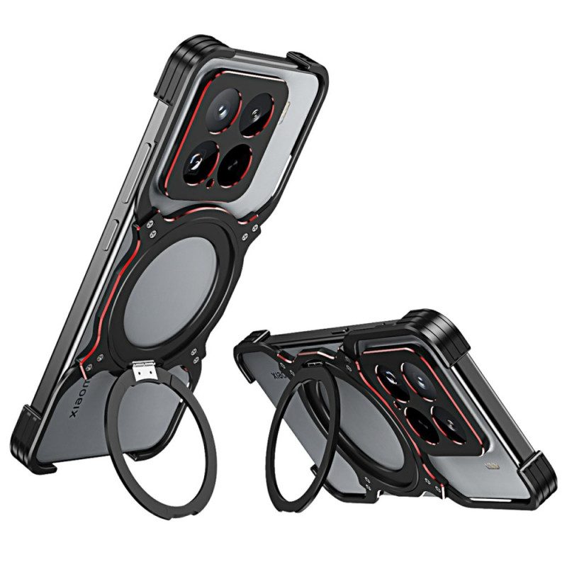 Kuori Xiaomi 15 Metallinen Jalusta Ja Puskuri