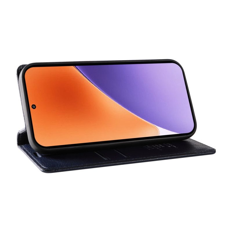 Nahkakotelo Xiaomi 15 Puhelinkuoret Yikatu Vintage-tyyli