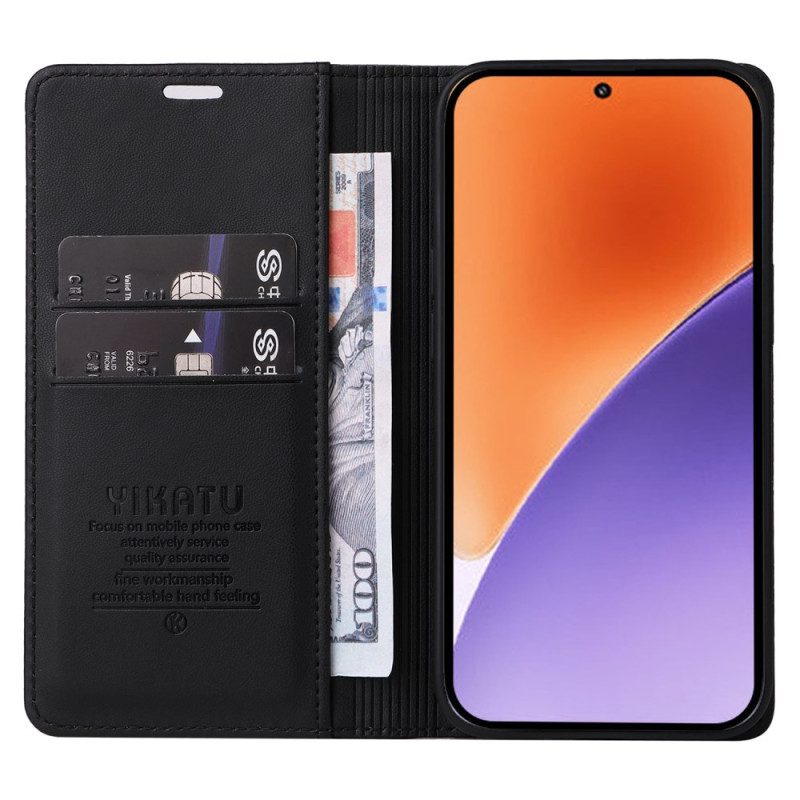 Nahkakotelo Xiaomi 15 Yikatu