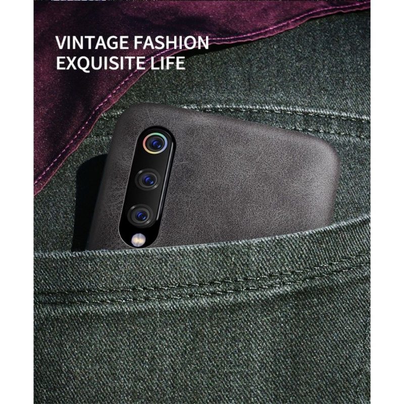 Kuori Xiaomi Mi 9 Leather Vintage -sarja