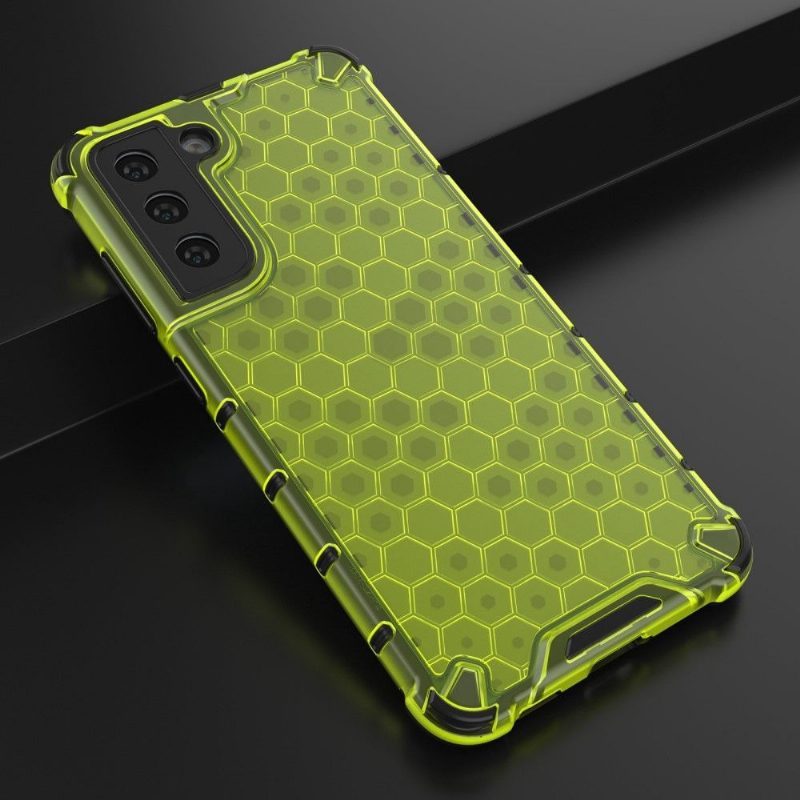 Kuori Samsung Galaxy S21 FE Kiristysnyörillä Honeycomb Design