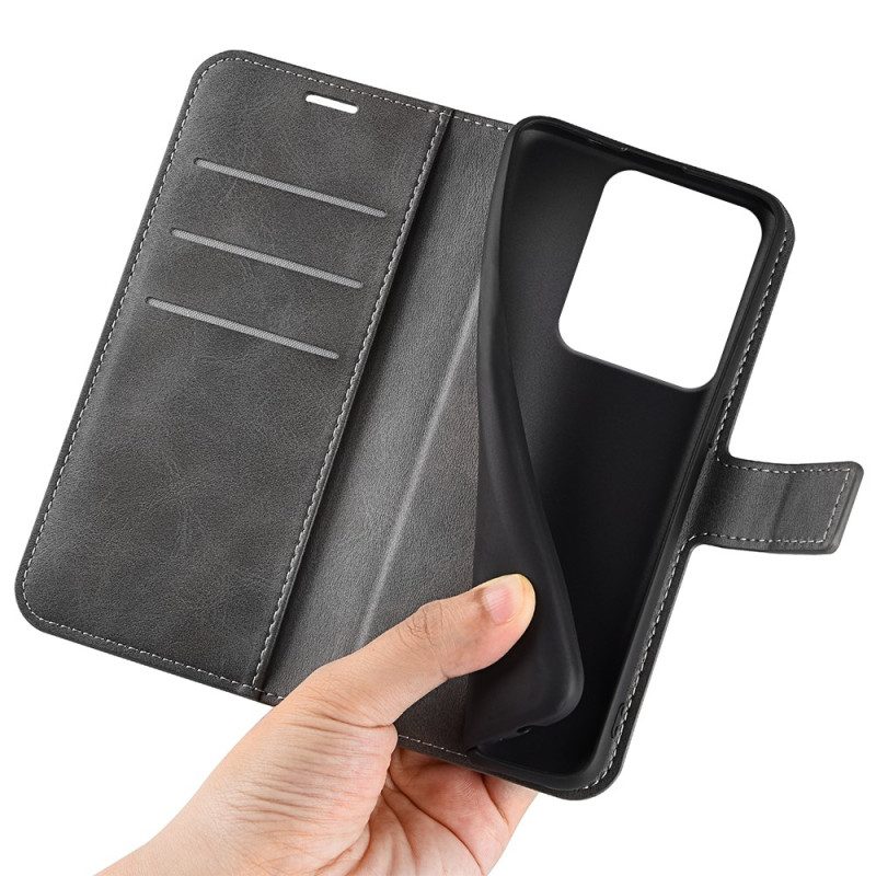 Kotelot Xiaomi Redmi Note 14s Nahkatyylinen Suojakuori