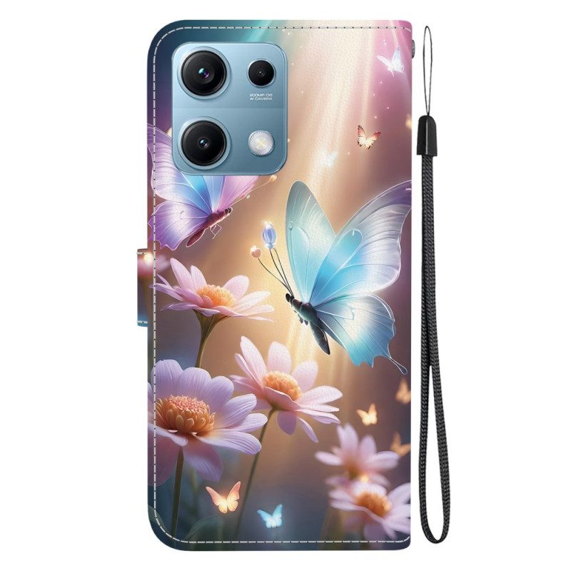 Kuoret Xiaomi Redmi Note 14s Perhosia Valossa