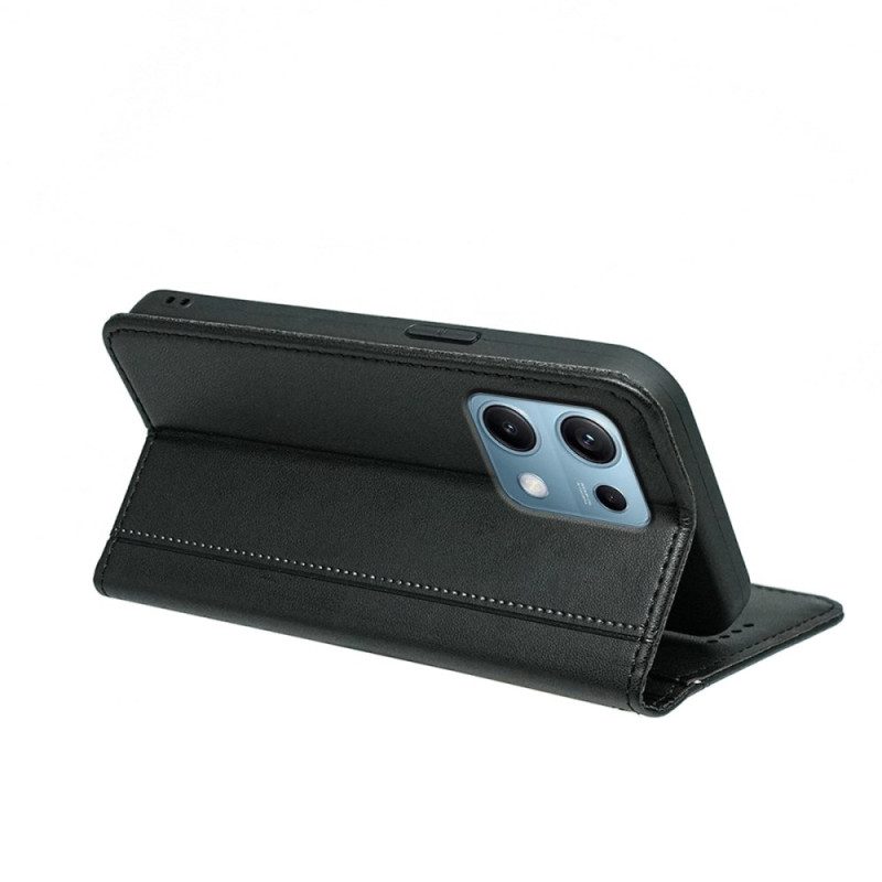 Nahkakotelo Xiaomi Redmi Note 14s Kanttinauha Ja Hihna