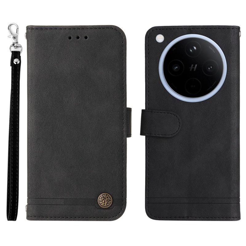 Kotelot Oppo Find X8 Klassinen Vintage-hihna Suojakuori