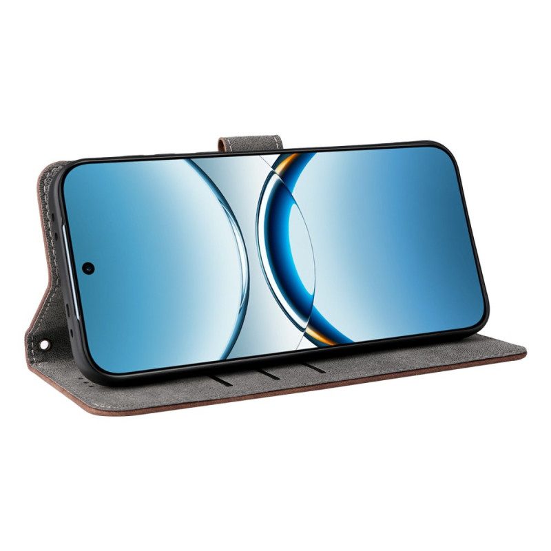 Kotelot Oppo Find X8 Mokkanahkaefekti Rfid-suojaus