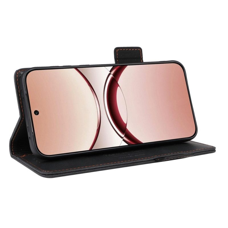 Kotelot Oppo Find X8 Vintage-mokkanahkaefekti