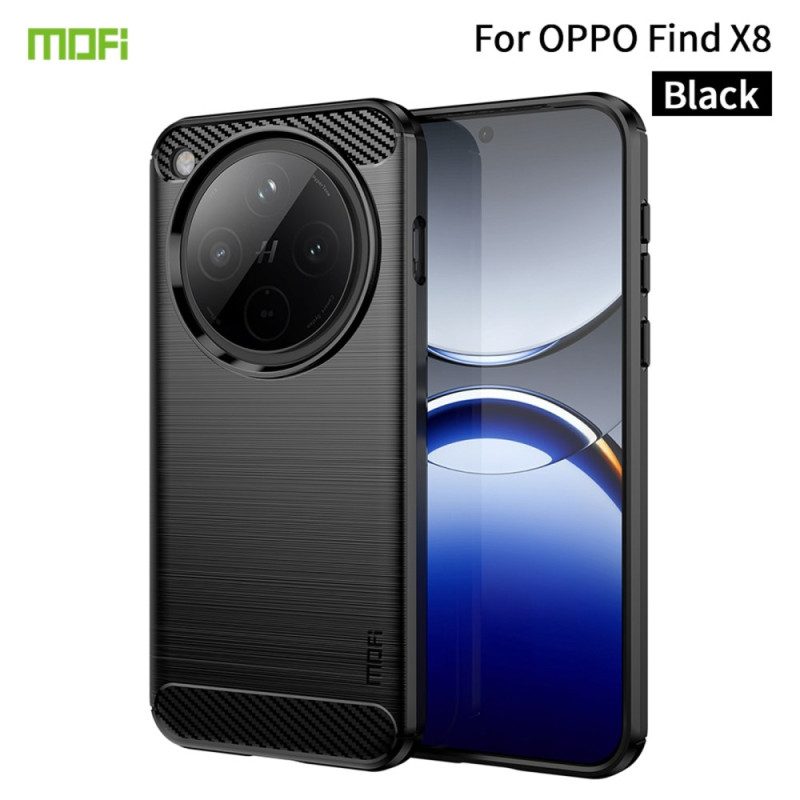 Kuori Oppo Find X8 Harjattu Hiilikuitu Suojakuori