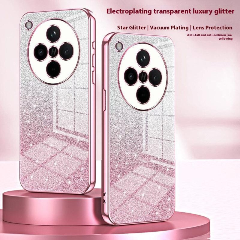 Kuori Oppo Find X8 Liukuvärjätty Kimalle Suojakuori