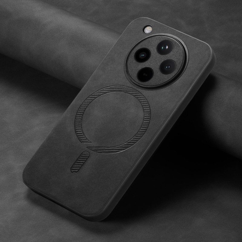 Kuori Oppo Find X8 Magsafe-yhteensopiva Nahkaefekti