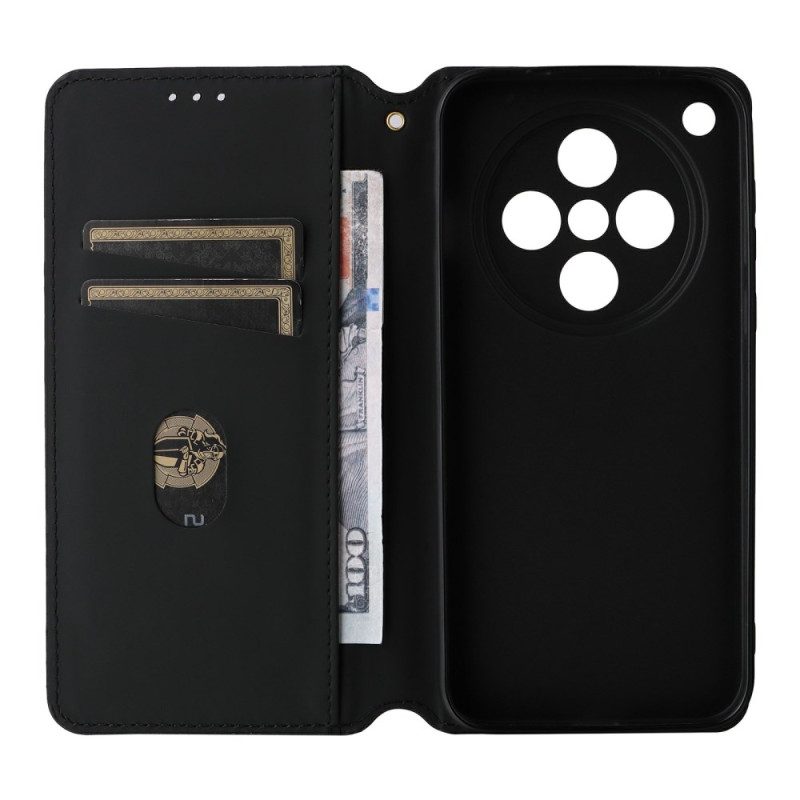 Nahkakotelo Oppo Find X8 3d-timantit