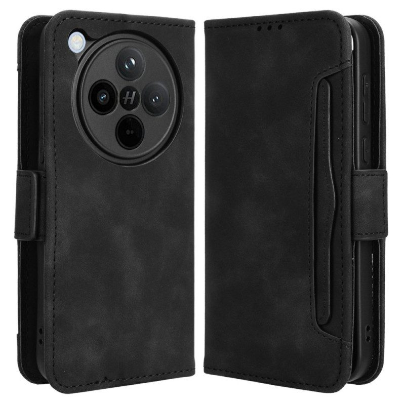 Nahkakotelo Oppo Find X8 Monikorttinen