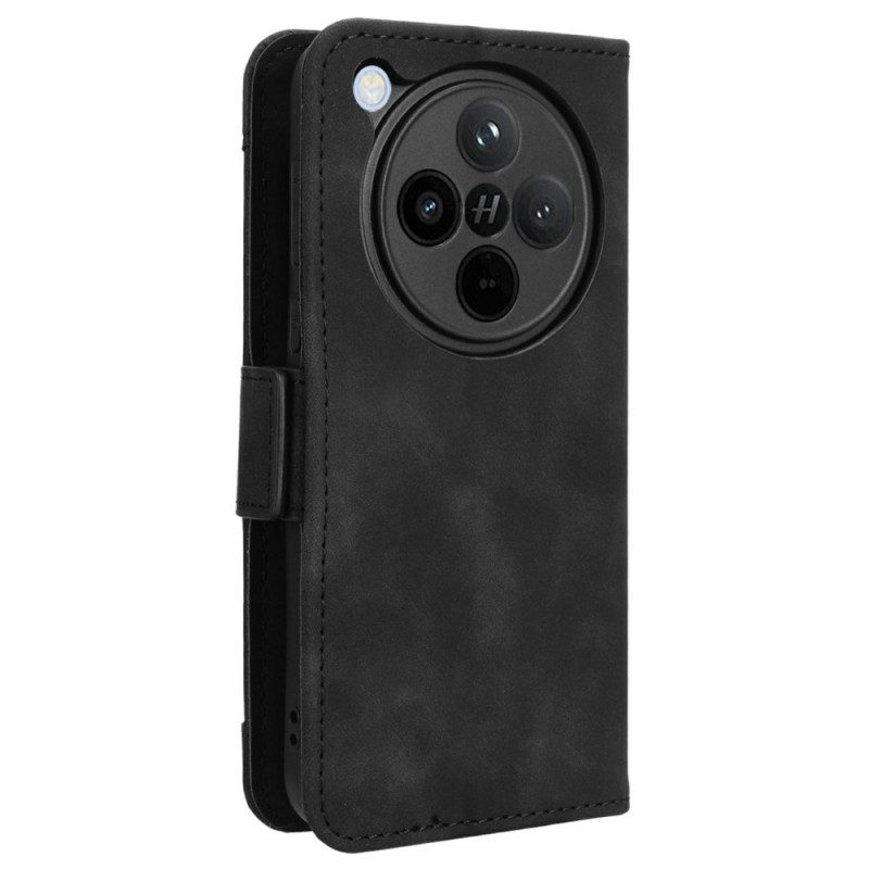 Nahkakotelo Oppo Find X8 Monikorttinen