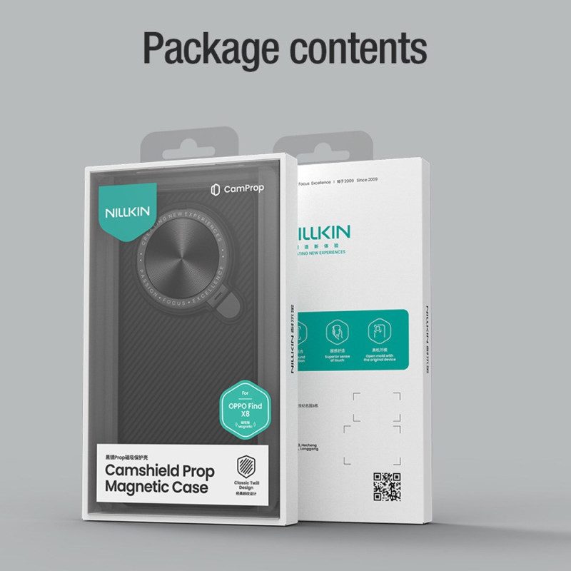 Puhelinkuoret Oppo Find X8 Nillkin Camshield Prop Magnetic -sarja