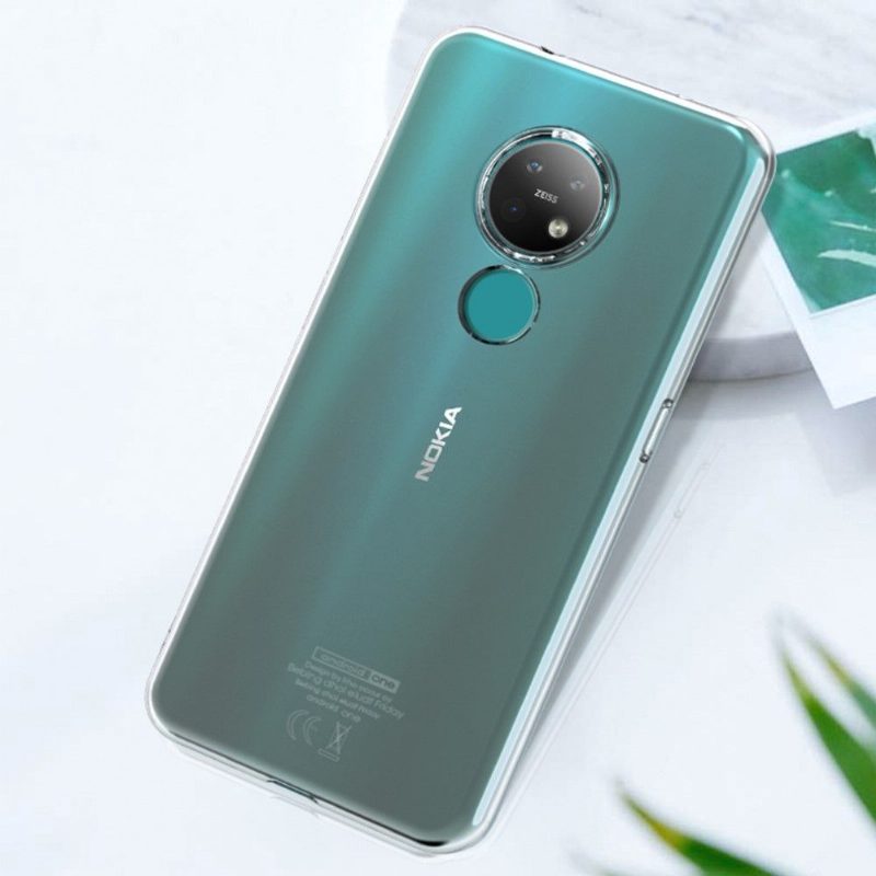 Kuori Nokia 7.2 Suojakuori Läpinäkyvä Silikoni