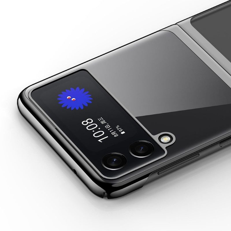 Kuori Samsung Galaxy Z Flip 3 5G Selkeät Värilliset Reunat