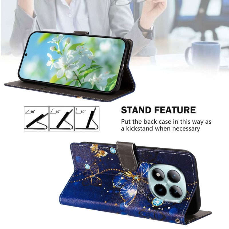 Kotelot Xiaomi Redmi Note 15 Pro Plus 5g Arvokkaita Perhosia