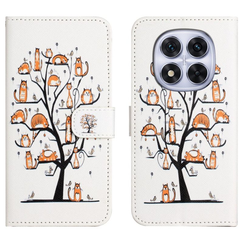 Kotelot Xiaomi Redmi Note 15 Pro Plus 5g Kissat Ja Puu Suojakuori