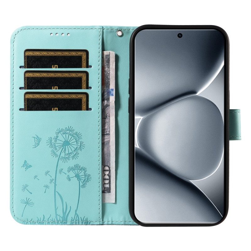 Kotelot Xiaomi Redmi Note 15 Pro Plus 5g Puhelinkuoret Voikukkakuvio Ja Hihna