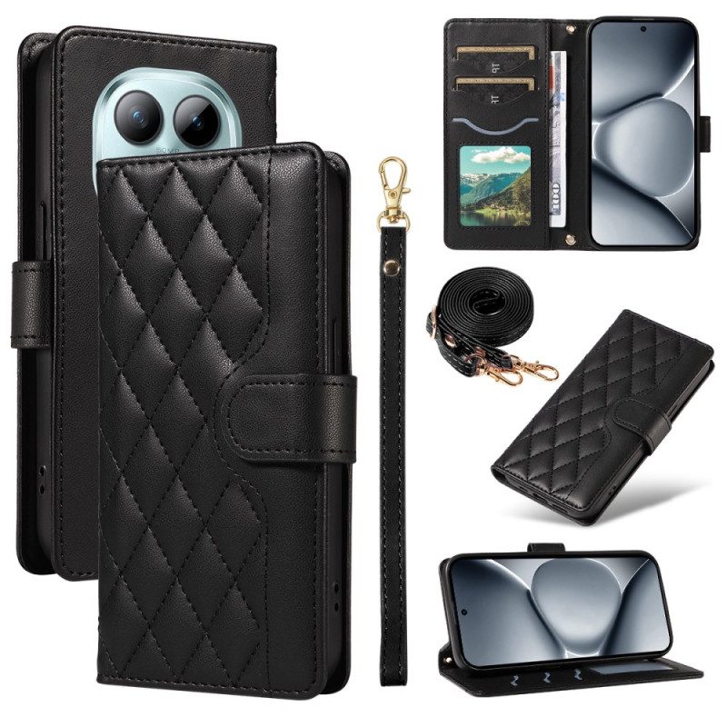 Kotelot Xiaomi Redmi Note 15 Pro Plus 5g Tikattu Hihnalla Ja Olkahihnalla