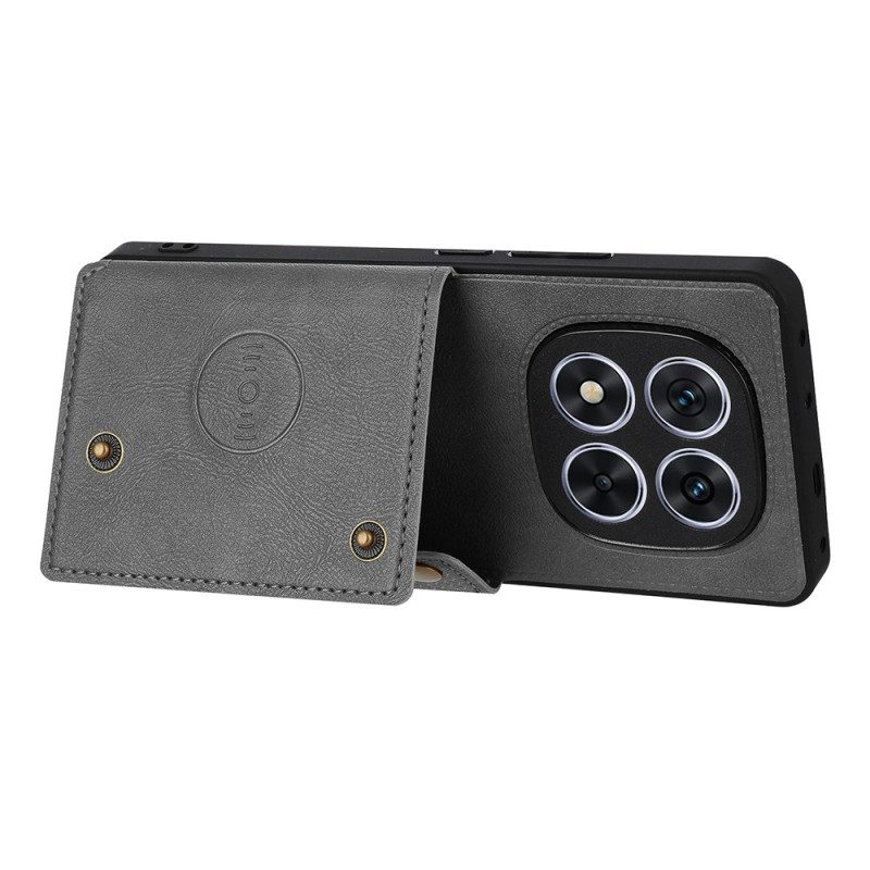 Kuori Xiaomi Redmi Note 15 Pro Plus 5g Korttipidikkeellä Ja Telineellä