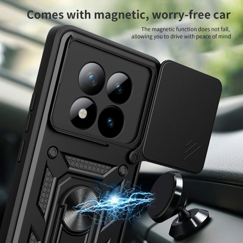 Kuori Xiaomi Redmi Note 15 Pro Plus 5g Liukuva Kameransuoja Ja Integroitu Jalusta